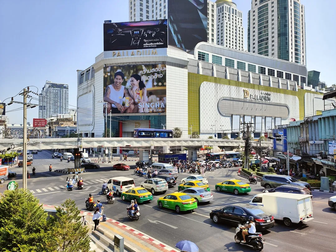 Bangkok landshaft — Tailand sayohat