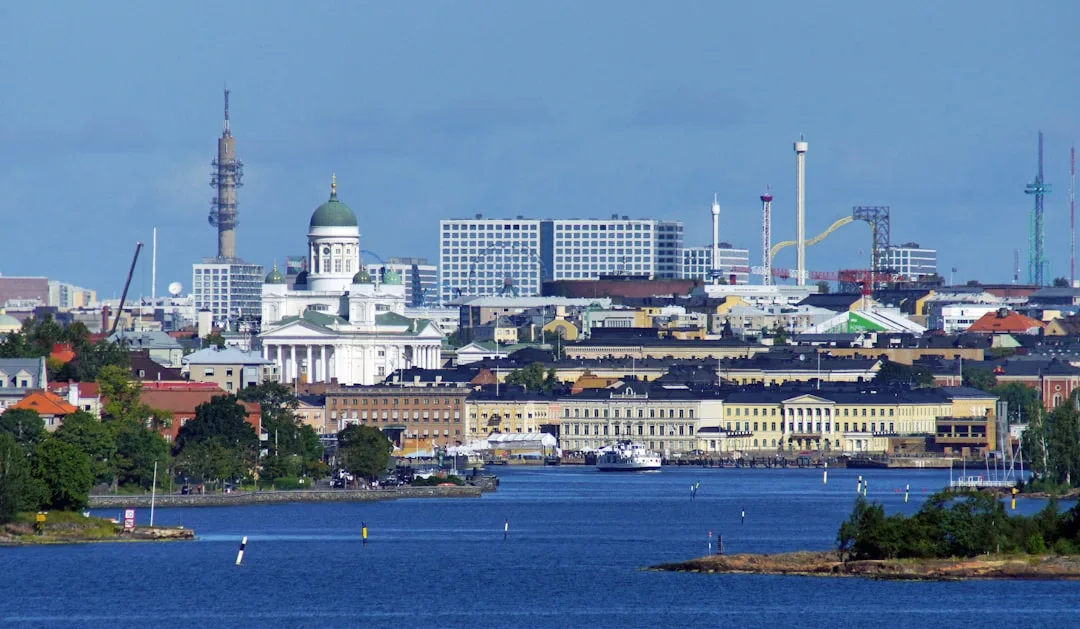 Xelsinki landshaft — Finlandiya sayohat