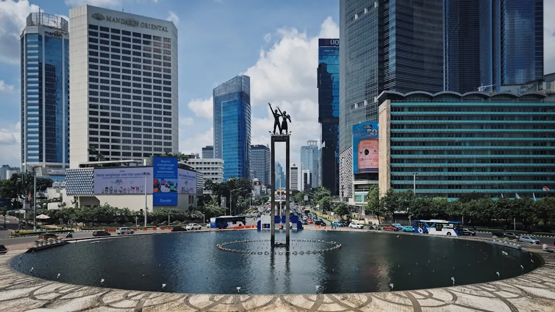Jakarta landshaft — Indoneziya sayohat