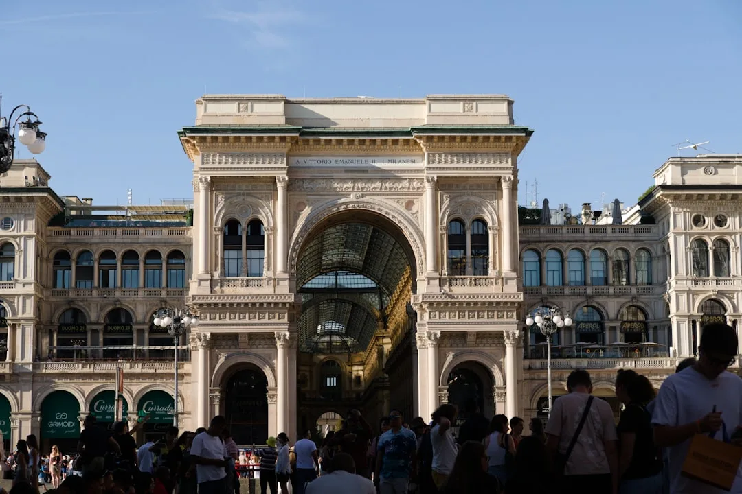 Milan landshaft — Italiya sayohat