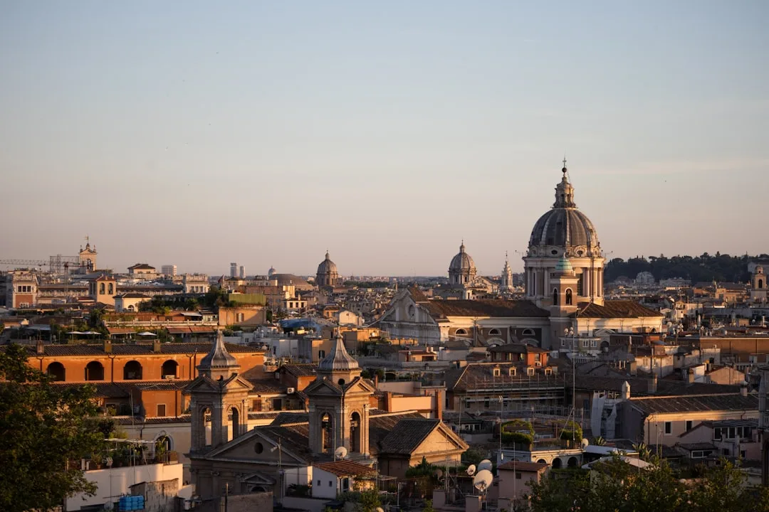 Rim ko'chalari — Italiya vizasi