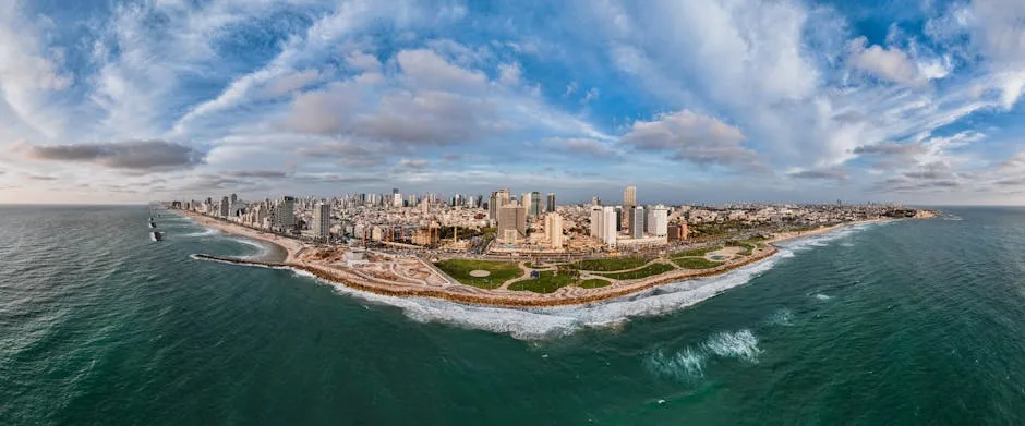 Tel-Aviv landshaft — Isroil sayohat
